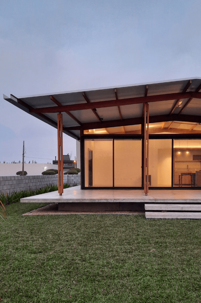 Casa 3 x 4 fachada